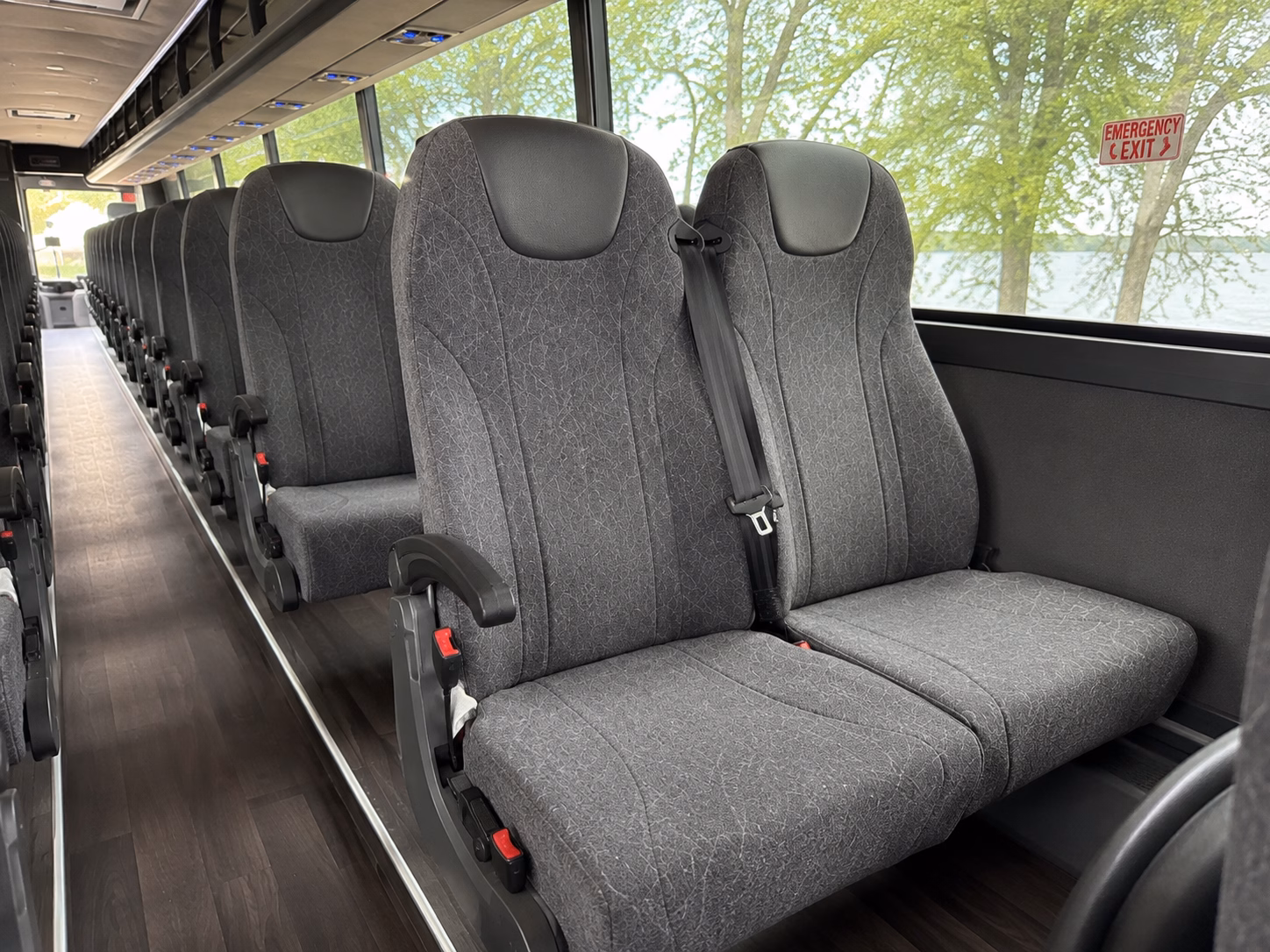 corpus christi charter bus interior gallery