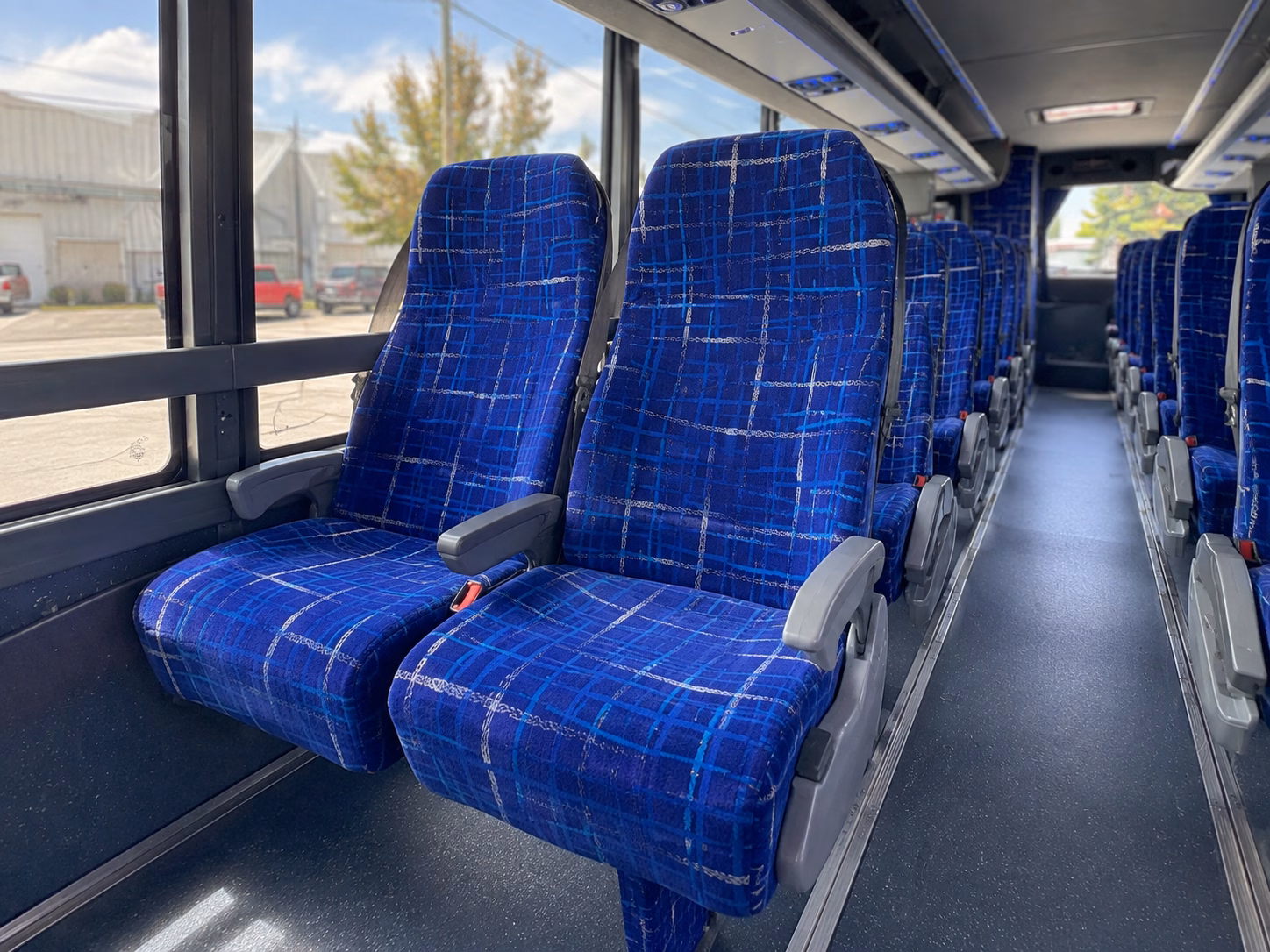 corpus christi charter bus services interior